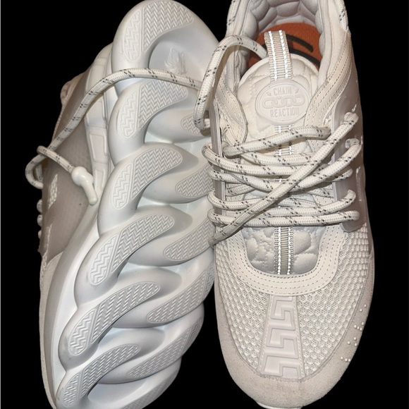 White chain reactions Versace sneakers - Picture 5 of 5